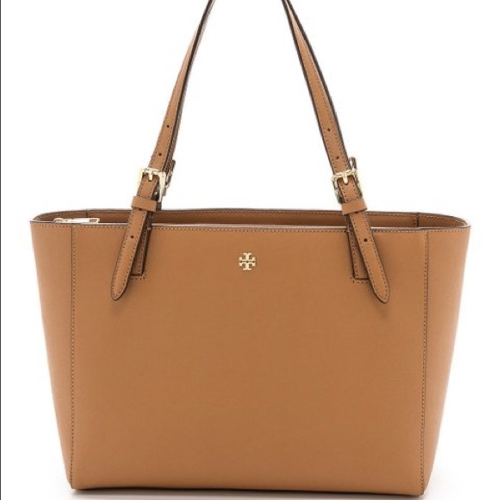 Tory Burch Emerson Leather Buckle Tote - SALE $225